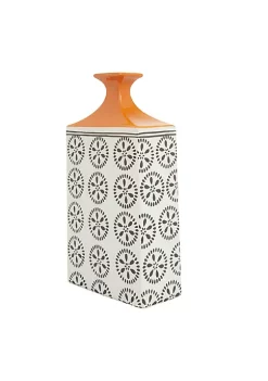 Promo 😀 Transitional Ceramic Vase by Monroe Lane 🔔 -Monroe Lane Sales Belk 29790