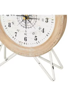 Best Pirce 🎁 Eclectic Metal Clock by Monroe Lane 👏 -Monroe Lane Sales Belk 29809