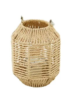 Best Sale 🎁 Natural Metal Candle Lantern by Monroe Lane 😍