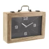 Deals 🥰 Farmhouse Wood Clock by Monroe Lane 🧨