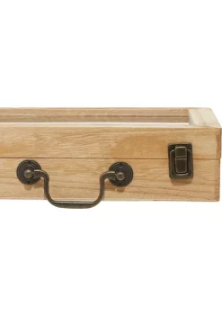 Deals 🥰 Farmhouse Wood Clock by Monroe Lane 🧨 -Monroe Lane Sales Belk 29845