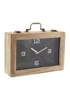 Deals 🥰 Farmhouse Wood Clock by Monroe Lane 🧨 -Monroe Lane Sales Belk 29848
