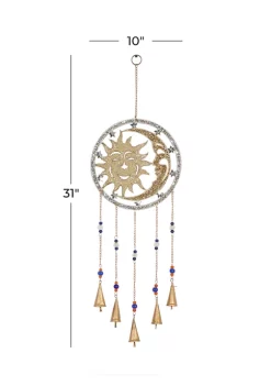 Best Sale ✨ Eclectic Metal Windchime by Monroe Lane 🛒 -Monroe Lane Sales Belk 29867