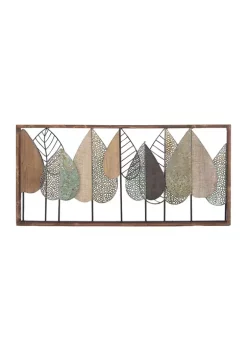Best Sale 🛒 Modern Metal Wall Decor by Monroe Lane 🛒 -Monroe Lane Sales Belk 2987