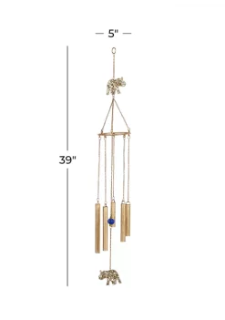 Brand new 🔔 Eclectic Metal Windchime by Monroe Lane 🛒 -Monroe Lane Sales Belk 29900