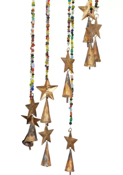 Buy 🌟 Eclectic Metal Windchime by Monroe Lane 👍 -Monroe Lane Sales Belk 29915