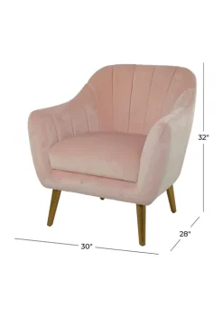 Outlet 💯 Contemporary Polyester Accent Chair by Monroe Lane 🛒 -Monroe Lane Sales Belk 29950