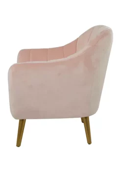 Outlet 💯 Contemporary Polyester Accent Chair by Monroe Lane 🛒 -Monroe Lane Sales Belk 29951