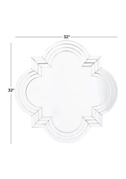 Flash Sale 🔥 Glam Wood Wall Mirror by Monroe Lane ❤️ -Monroe Lane Sales Belk 29977