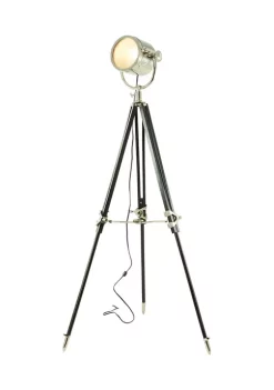 Best Sale 🔔 Vintage Aluminum Floor Lamp by Monroe Lane ✔️