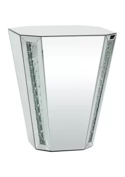 Outlet ✔️ Glam Wood Accent Table by Monroe Lane 💯