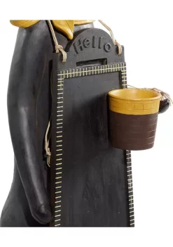 Outlet 🧨 Polystone Farmhouse Pig Sculpture by Monroe Lane 😍 -Monroe Lane Sales Belk 30010