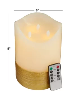 Buy ⭐ Traditional Wax Flameless Candle by Monroe Lane 🌟 -Monroe Lane Sales Belk 3002