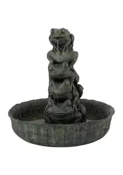 Outlet ✨ Rustic Resin Fountain by Monroe Lane 🤩 -Monroe Lane Sales Belk 30036
