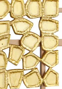 Brand new ⭐ Contemporary Aluminum Wall Decor by Monroe Lane 🎉 -Monroe Lane Sales Belk 30051