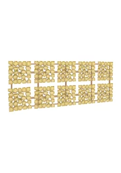 Brand new ⭐ Contemporary Aluminum Wall Decor by Monroe Lane 🎉 -Monroe Lane Sales Belk 30053