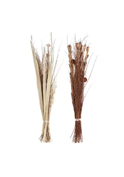 Flash Sale 😀 Coastal Dried Plant Natural Foliage - Set of 2 by Monroe Lane 👏 -Monroe Lane Sales Belk 301
