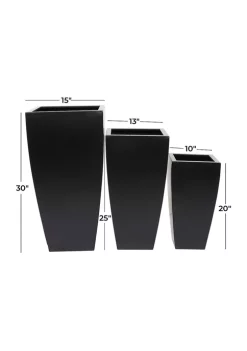 Best deal 🛒 Modern Metal Planter - Set of 3 by Monroe Lane 😍 -Monroe Lane Sales Belk 30109