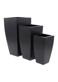 Best deal 🛒 Modern Metal Planter - Set of 3 by Monroe Lane 😍 -Monroe Lane Sales Belk 30110