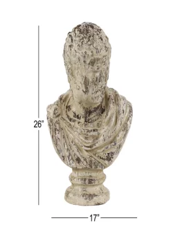 Coupon 🤩 Resin Vintage Bust Sculpture by Monroe Lane ⭐ -Monroe Lane Sales Belk 30140
