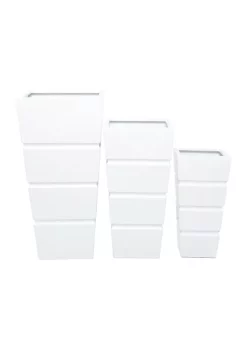 Discount 🔔 Modern Metal Planter - Set of 3 by Monroe Lane 🔥 -Monroe Lane Sales Belk 30148