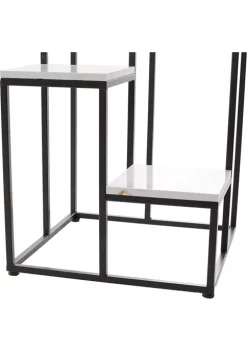 Flash Sale 😍 Modern Marble Plantstand by Monroe Lane ⭐ -Monroe Lane Sales Belk 30158