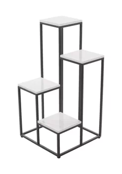Flash Sale 😍 Modern Marble Plantstand by Monroe Lane ⭐ -Monroe Lane Sales Belk 30160