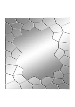 Budget ✨ Glam Glass Wall Mirror by Monroe Lane 👍