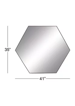 Buy 🌟 Contemporary Wood Wall Mirror by Monroe Lane ✔️ -Monroe Lane Sales Belk 30174