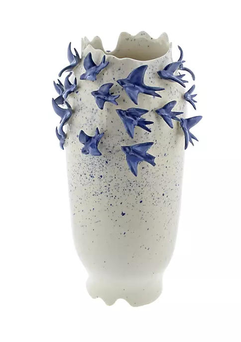 Best Pirce ⌛ Coastal Ceramic Vase by Monroe Lane 🌟 1 Best Pirce ⌛ Coastal Ceramic Vase by Monroe Lane 🌟
