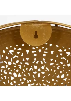 Promo 😉 Eclectic Metal Wall Decor by Monroe Lane 🎁 -Monroe Lane Sales Belk 30220