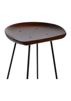 Deals 😍 Rustic Metal Bar Stool by Monroe Lane 🎉 -Monroe Lane Sales Belk 30224