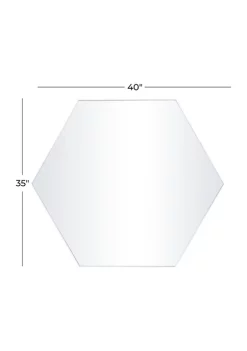 Budget ⌛ Contemporary Wood Wall Mirror by Monroe Lane 😍 -Monroe Lane Sales Belk 30231