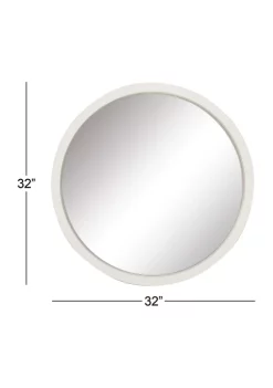 Coupon 🤩 Contemporary Wood Wall Mirror by Monroe Lane 🧨 -Monroe Lane Sales Belk 30251