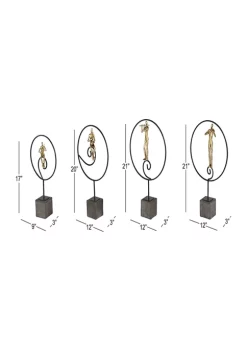 Cheapest π₯° Set of 4 Resin Modern People Sculptures by Monroe Lane π― 14 Cheapest π₯° Set of 4 Resin Modern People Sculptures by Monroe Lane π― -Monroe Lane Sales Belk 30273