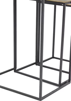 Top 10 ❤️ Glam Aluminum Accent Table - Set of 3 by Monroe Lane ✨ -Monroe Lane Sales Belk 30278