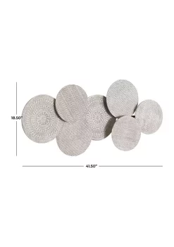 Budget ❤️ Modern Aluminum Wall Decor by Monroe Lane 🎉 -Monroe Lane Sales Belk 30302