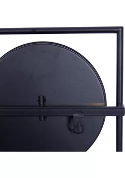 Hot Sale 💯 Modern Metal Wall Mirror by Monroe Lane ✔️ -Monroe Lane Sales Belk 30310