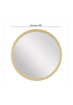 Cheapest 😍 Contemporary Wood Wall Mirror by Monroe Lane 🎉 -Monroe Lane Sales Belk 30315