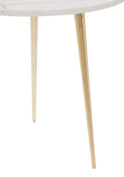 Cheap ❤️ Modern Marble Accent Table by Monroe Lane 👏 -Monroe Lane Sales Belk 30322