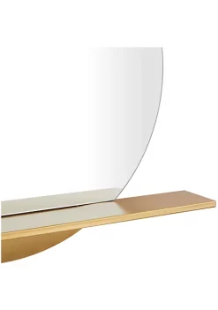 Best Sale 😍 Glam Metal Wall Mirror by Monroe Lane 🔔 -Monroe Lane Sales Belk 30326