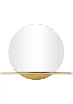 Best Sale 😍 Glam Metal Wall Mirror by Monroe Lane 🔔 -Monroe Lane Sales Belk 30329
