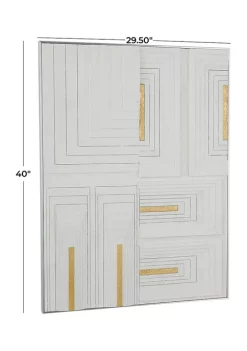 Best deal 🎁 Contemporary Wood Framed Wall Art by Monroe Lane 😉 -Monroe Lane Sales Belk 30344