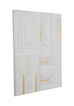 Best deal 🎁 Contemporary Wood Framed Wall Art by Monroe Lane 😉 -Monroe Lane Sales Belk 30345