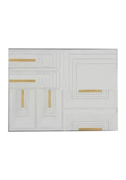 Best deal 🎁 Contemporary Wood Framed Wall Art by Monroe Lane 😉 -Monroe Lane Sales Belk 30346