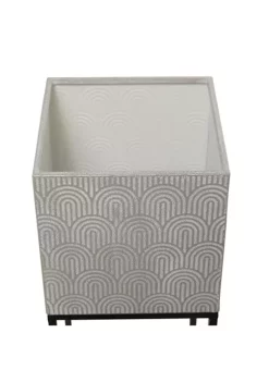 Outlet ❤️ Modern Metal Planter - Set of 3 by Monroe Lane 💯 -Monroe Lane Sales Belk 30361