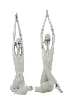 Flash Sale 𧨠Glam Polystone Sculpture - Set of 2 by Monroe Lane π€©