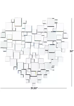 Brand new 🔥 Contemporary Glass Wall Mirror by Monroe Lane 💯 -Monroe Lane Sales Belk 30413