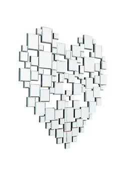 Brand new 🔥 Contemporary Glass Wall Mirror by Monroe Lane 💯 -Monroe Lane Sales Belk 30414