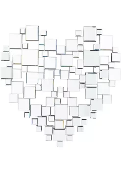 Brand new 🔥 Contemporary Glass Wall Mirror by Monroe Lane 💯 -Monroe Lane Sales Belk 30415